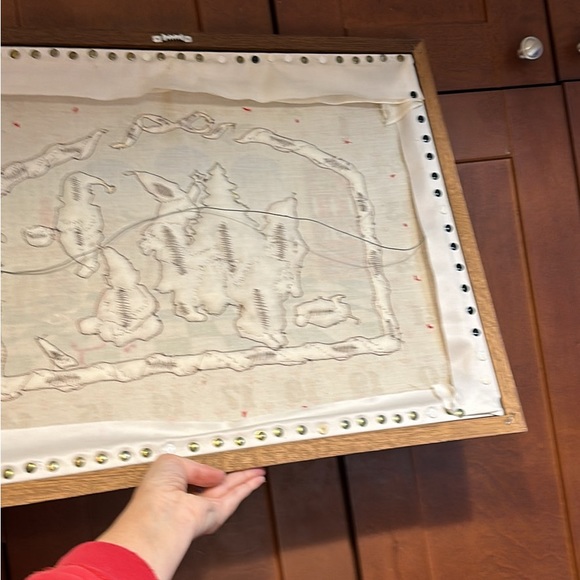 Quilted advent calendar handmade embroidery - Picture 6 of 10